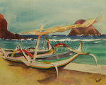 Beached in Bali by Catherine Hess