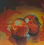 Two Tangerines by Kavita Gadani