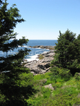 Coast of Monhegan Island, Maine by Alexandra Gomes