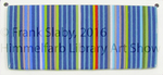 A Gene Davis Color Field by Frank Slaby