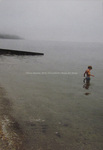 Boy Wading in the Bay by Anne Banner