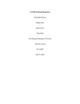 COVID-19 Racial Disparities by Christopher Brown, Hadara Sain, Karen Larios, and Nida Shah